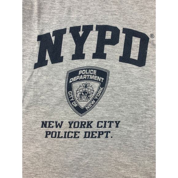 Officially Licensed NYPD Men M Shirt Torkia International Cotton Top Of The Rock - Picture 8 of 8
